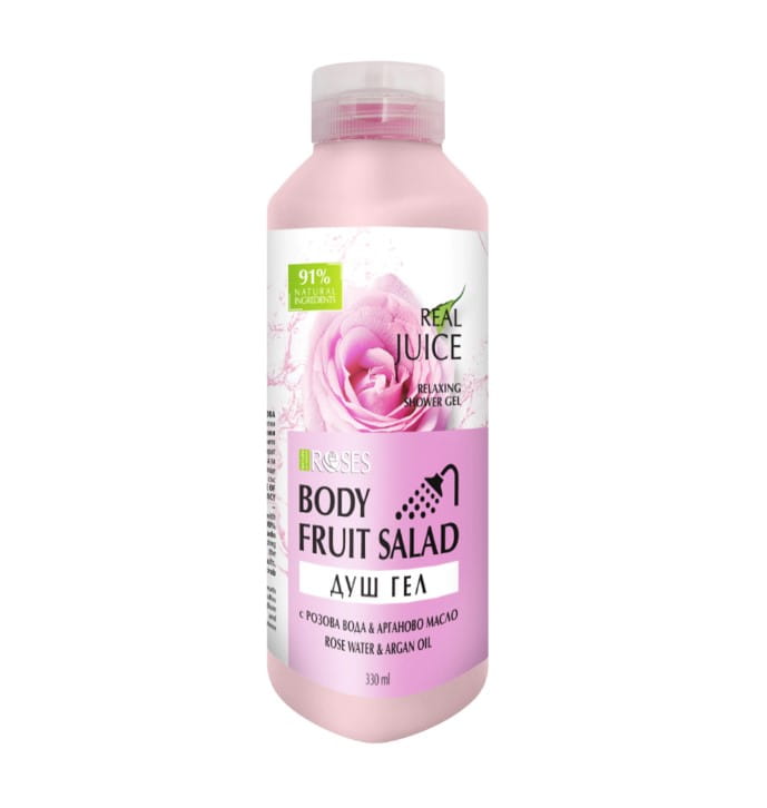 Żel pod prysznic Niesamowita Róża 330ML - 91% naturalnych składników