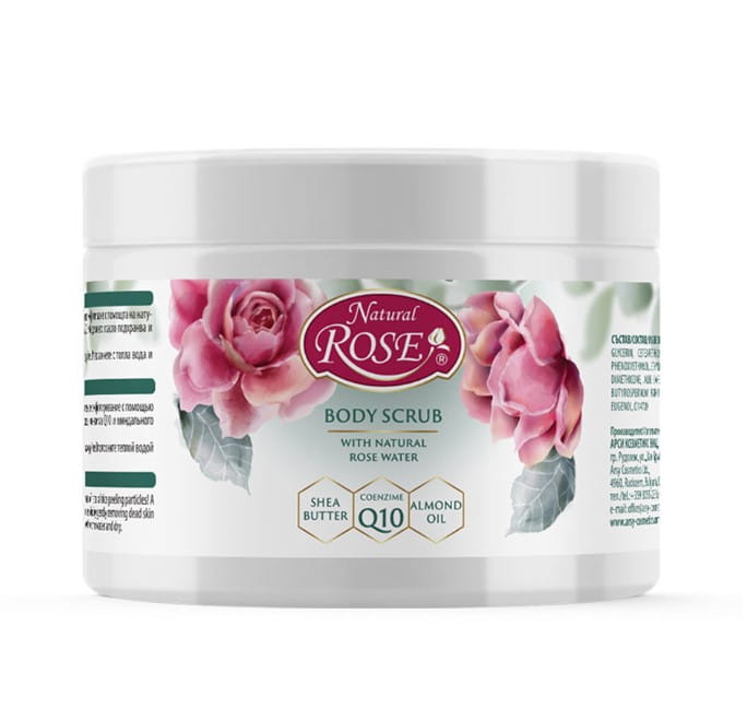 Różany peeling do ciała Naturalna Róża Q10 350ML